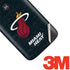 NBA Miami Heat Black Partial Logo Moto E5 Play Skin